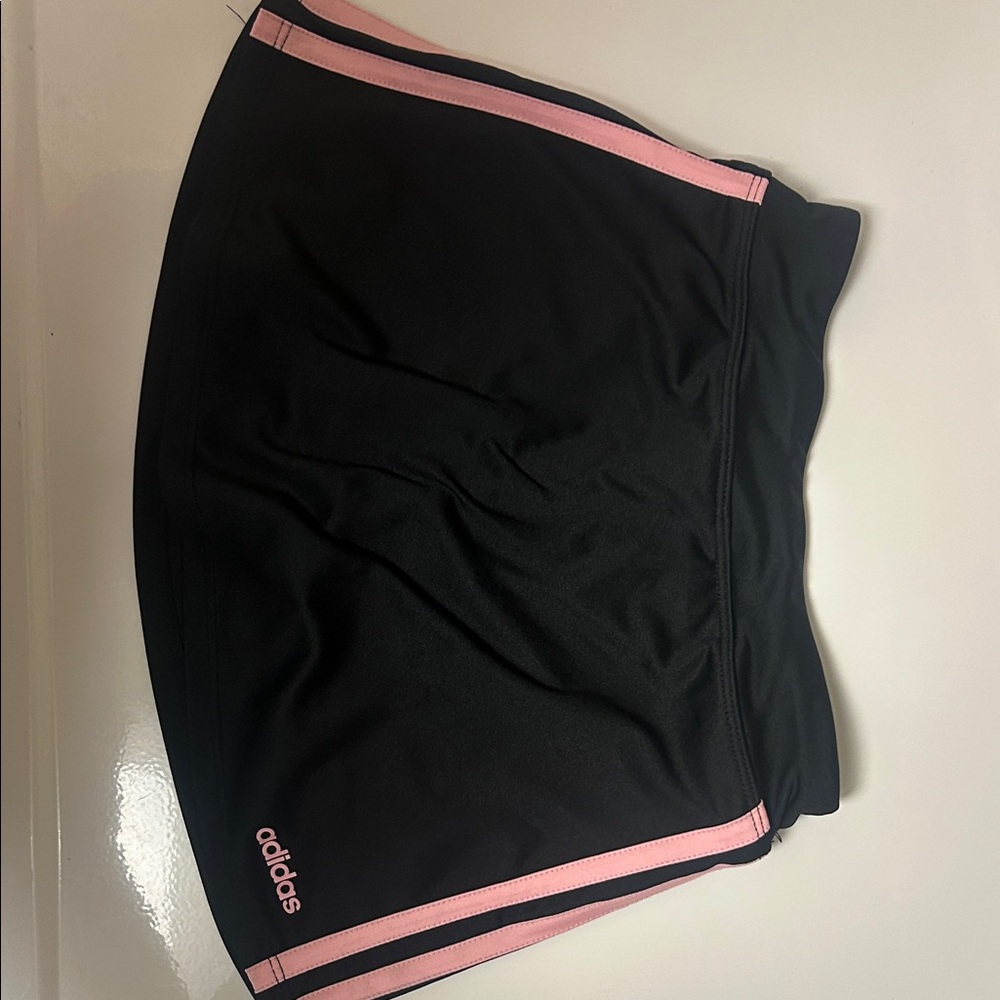 Adidas Black Skirt with Light Pink Accents